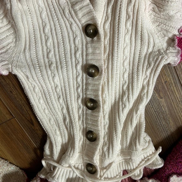 Upcycled Handmade Sweater Coat - Picture 10 of 15